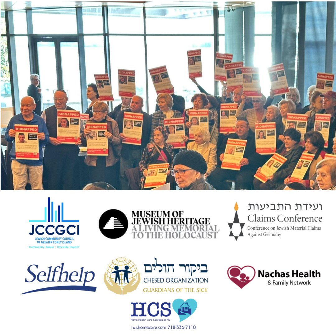 17/x Today's event wouldn't have been possible without the support of @jccgci <a href="/MJHnews/">MuseumJewishHeritage</a> <a href="/ClaimsCon/">Claims Conference</a> <a href="/SelfhelpNY/">Selfhelp Community Services</a> <a href="/HHCSNY/">HCS Home Care of New York</a>, Chesed Organization Guardians of the Sick and Nachas Health &amp; Family Network.

This isn't the official #AJCFImageofHope, but it gives you a sense of our vision.