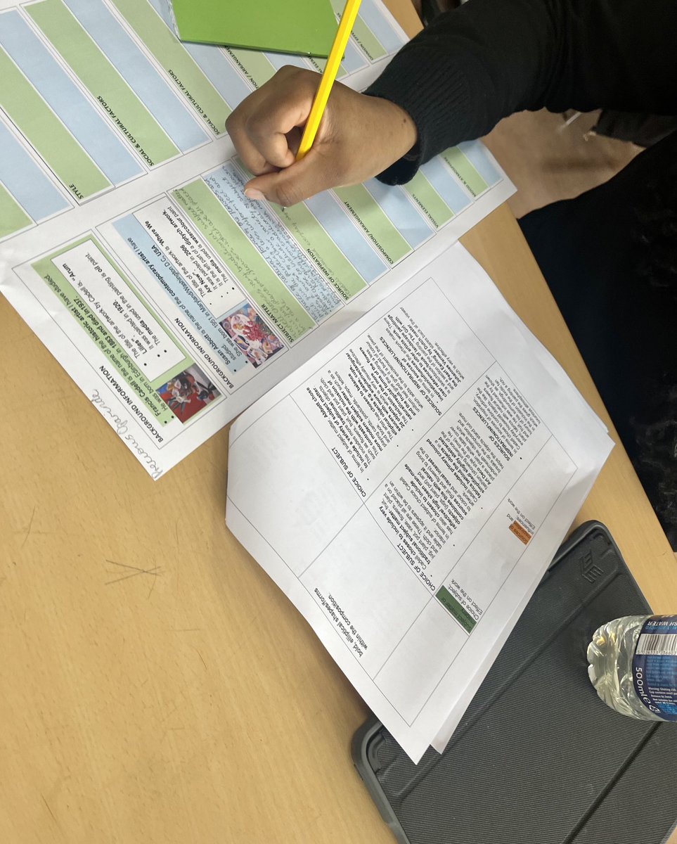 bones_carmel's tweet photo. S4 👩🎨 Artists @StThomasAqSec 💕 Ms Tierney’s one page study sheets today @sqanews returning to post Covid exam written requirements & this summary page is a ‘one stop shop’ @gtcs @osirisedu #oti 📸 🍿 many didn’t want to stop #boxitoff 🙌🏻 https://t.co/IGT0nSBlcu