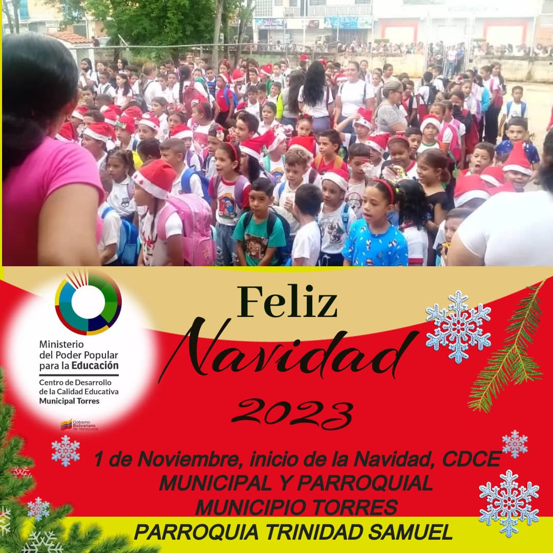 MerlyColteatro's tweet photo. Navidades felices iniciamos  estado Lara con teatro, música y baile , en unión y alegría acompañados por nuestos niños, niñas y jóvenes larenses.
@NicolasMaduro 
@_LaAvanzadora 
@MPPEDUCACION
@cdcelara 
@dgcteatro 
@CulturaLara_ZE https://t.co/aveMIAQyDH