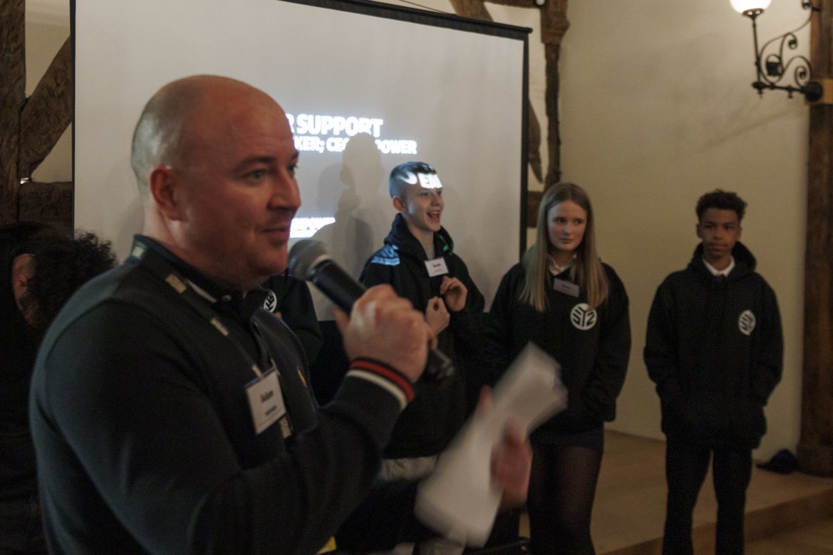 SalfordCouncil's tweet photo. Fabulous event - young persons development group unveiled their brand for Salford Youth Zone. Thanks to capital donor, Fred Done, who joined @salford_mayor, lead member @Cammell4Swinton, board member councillor @teresapepper, @RLong_Bailey & Empower CEO @AdamFarricker for photos https://t.co/rjf0Kntpvx
