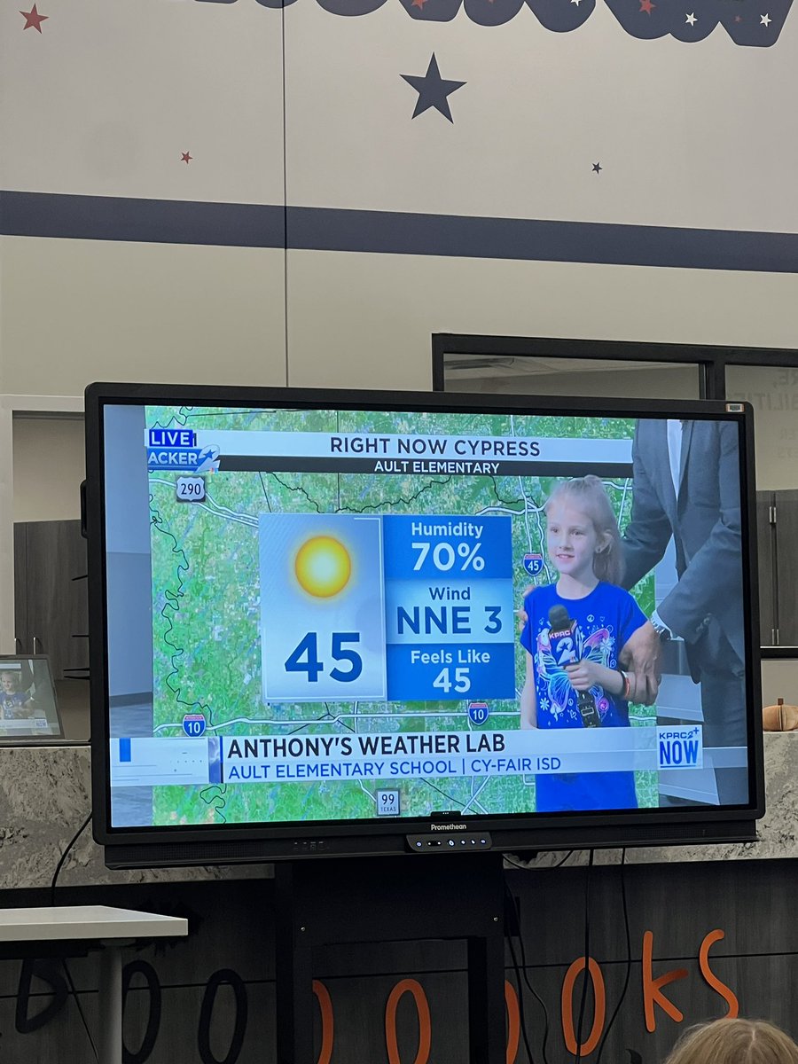 Our All-Stars became weather experts this morning with <a href="/KPRC2Anthony/">Anthony Yanez</a> <a href="/KPRC2/">KPRC 2 Houston</a>! What a great day to be an All-Star!
