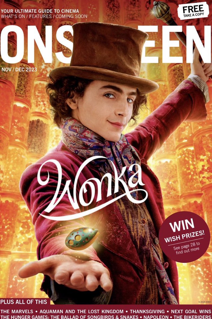 Musetta_May's tweet photo. timothée chalamet as willy wonka for “onscreen” https://t.co/aU0bkDKk9H