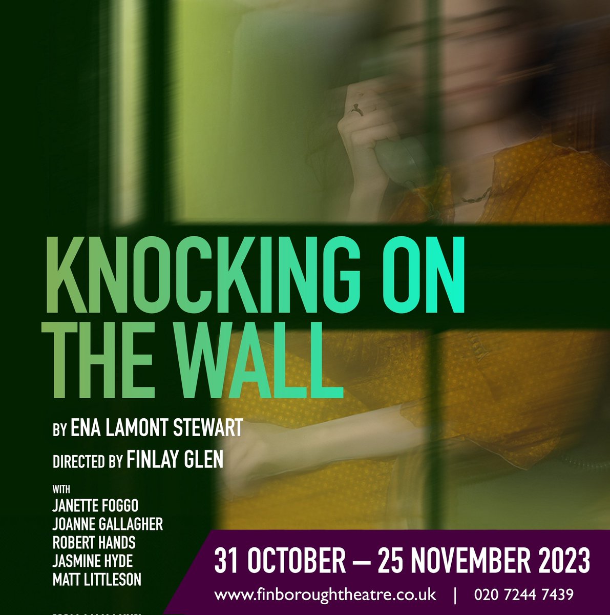Due to enormous demand KNOCKING ON THE WALL has released two new dates to buy tickets this Thursday and Friday. Get yours here: finboroughtheatre.co.uk/production/kno…