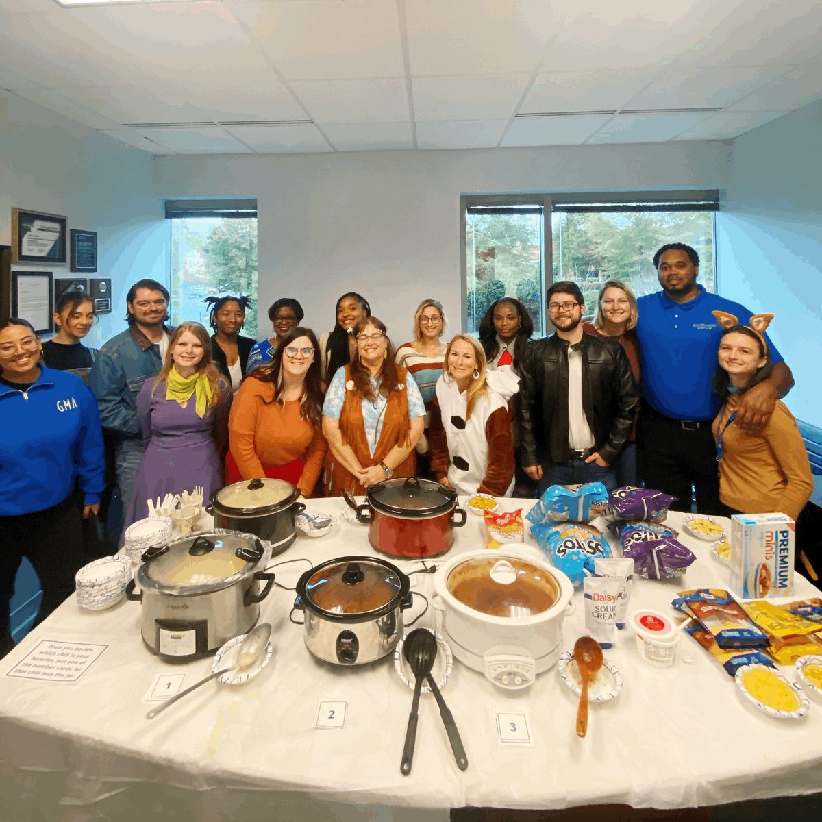 Fall is finally here! We're kicking off November with a Chili Cookoff in the office for Halloween! 

#gma #rva #richmondva #rvacommunity #vbva #virginia #rvabusiness #fallinva #rvafall #virginiabeach #norfolkva #tidewater