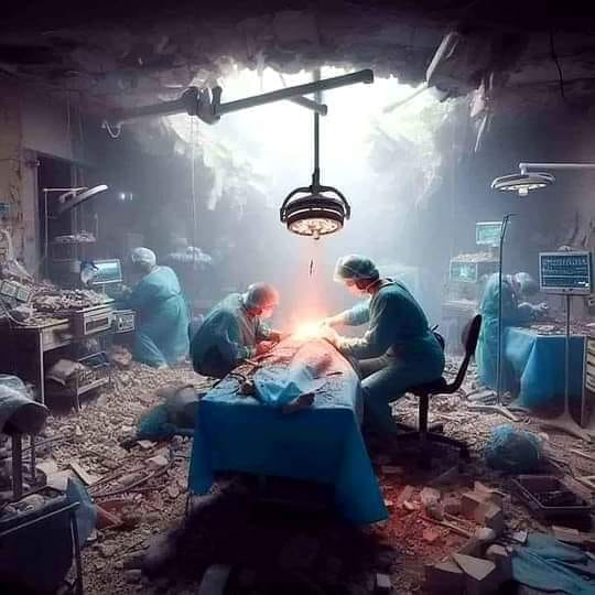 'Batı Medeniyeti' için 'Çatlak Medeniyet' tabirini kullanan Elmalılı Hamdi Yazır bu sahneyi görseydi belki şöyle derdi:
"Akıl ile vicdan arasındaki çatlağı ancak her ikisinin anlamını yaşayarak bilenler tedavi edebilirler."