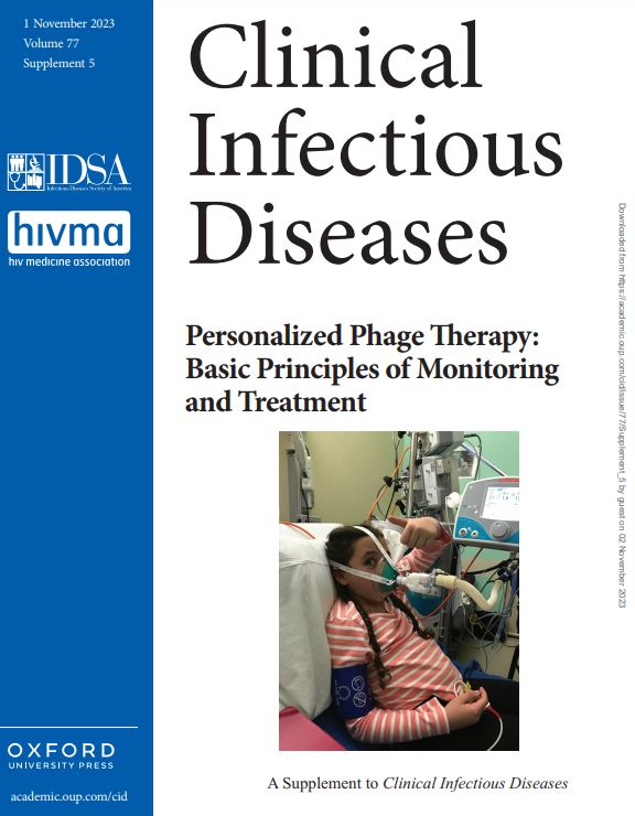 📢Just published in @CIDJournal academic.oup.com/cid/issue/77/S…! Continuing the momentum from our 1st @esgnta course on #phagetherapy last June. Honored to join @rannirpaz1 , @GinaSuhMD, @Iredell_Lab as guest editors, showcasing a stellar array of authors & their groundbreaking work.