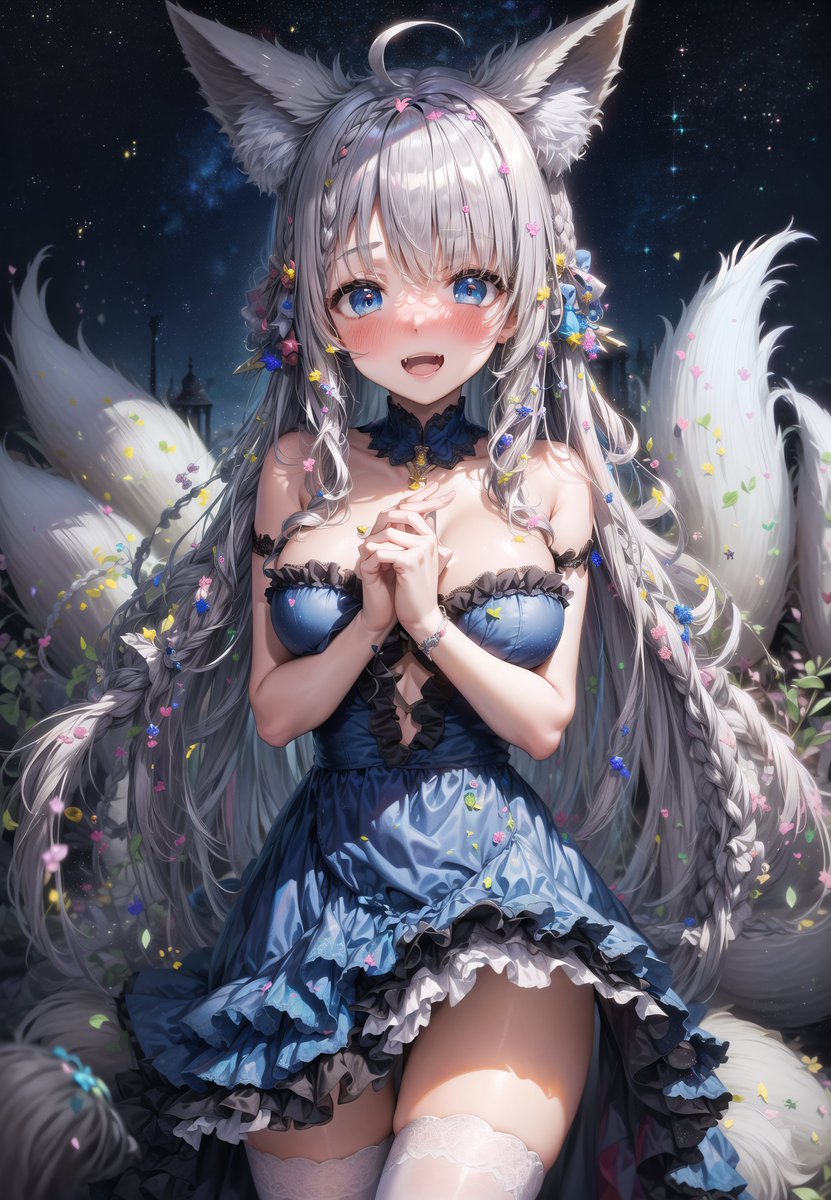Ales_AI's tweet image. I'm trying other upscaler options in Hires fix and I liked how it looks with all those details that the usual upscaler doesn't add to the image 😊 (despite the distortion in the hands 😂)
#AIイラスト