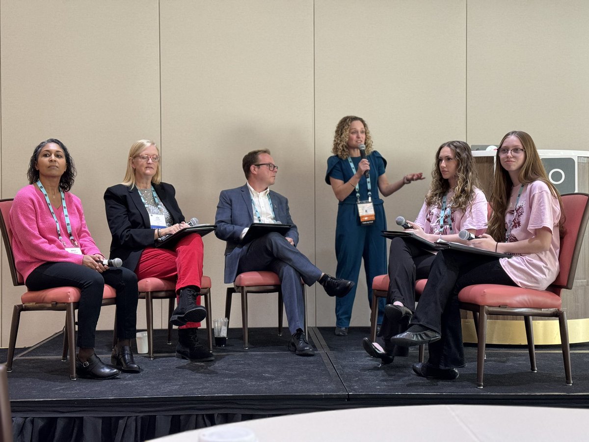 Amazing panel + discussion @codeorg #csedcon23 abt encouraging+supporting girls in CS, tech, STEM, etc.

#GirlsinSTEM #GirlsinTECH #Diversity #Equity #WomeninSTEM #WomeninTECH #CareerTechEd #STEM 
@NCWIT @NCWITAIC @GirlsWhoCode @NCWIT_Nevada @ClarkCountySch @NevadaReady