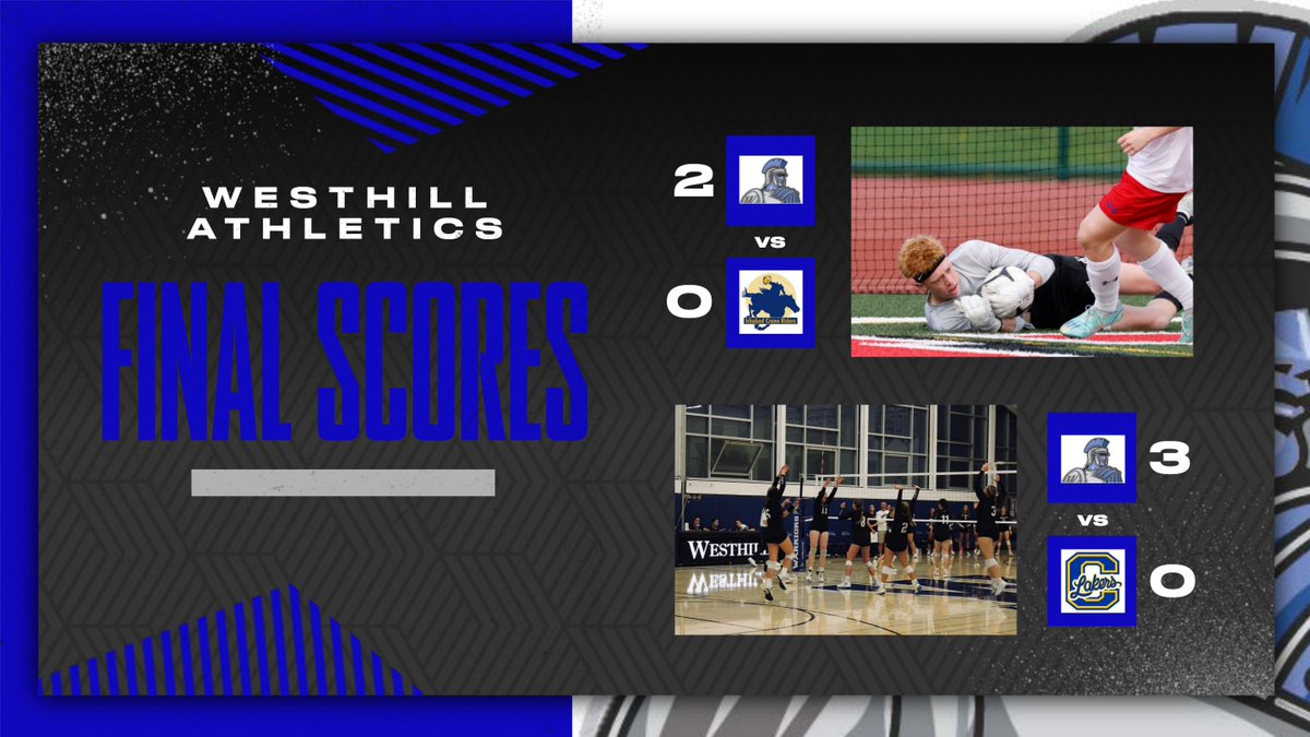 WCSDAthletics's tweet image. VOLLEYBALL ADVANCES TO THE CLASS B SECTIONAL FINALS SAT @ 3:30 @ JD.  BOYS SOCCER ADVANCES TO REGIONAL PLAY SAT @ 5:00 @ FM #KEEPROLLIN'