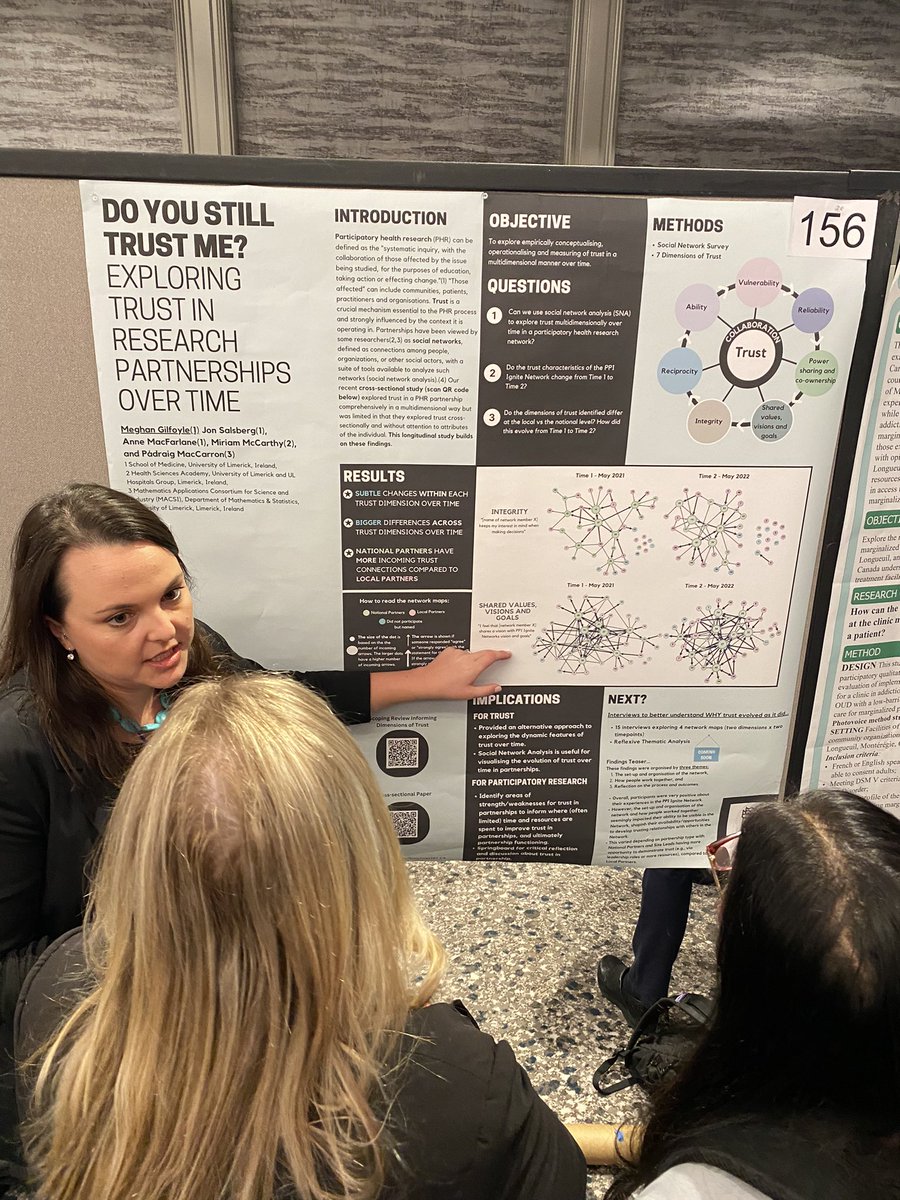 @mgilfoyle01 sharing research on #trust in research partnerships. #participatory #PPI @PPI_Ignite_UL @PPI_Ignite_Net @HRI_UL @hrbireland @macfarlane_anne @miriammcc1 @zoeghughes @PadraigMacC