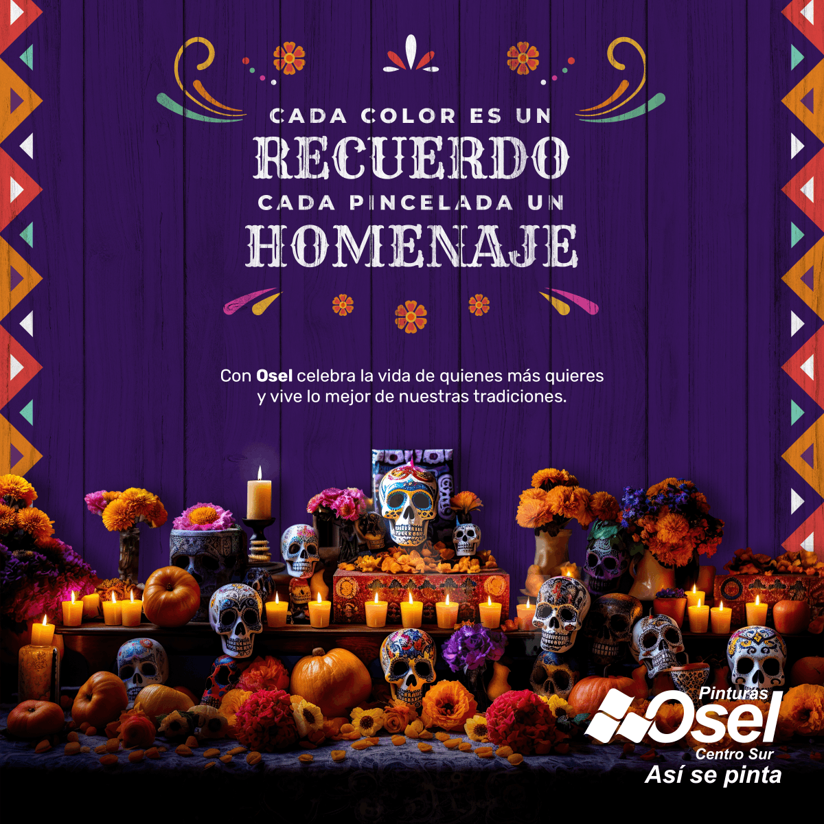 OselCentroSur's tweet image. La muerte salió en su bicicleta tempranito
Pues quería pintar una casa despacito
Con la ayuda del superasesorcito
Logró terminar su tarea rapidito

#pinturas #osel #diademuertos #calaverita