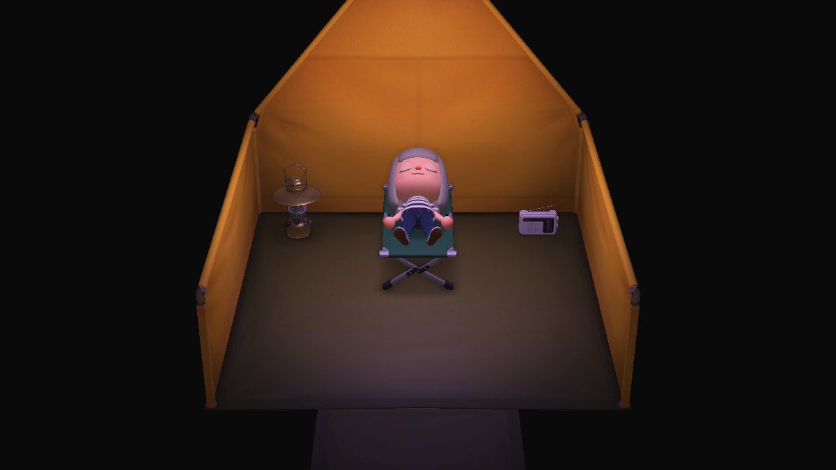 AuroreTV_v's tweet photo. 🕹️- Vous aussi vous avez ranger votre tente⛺️comme ça ? 
#acnhfr #acnh #vtuberfr https://t.co/PlQRjBY6di