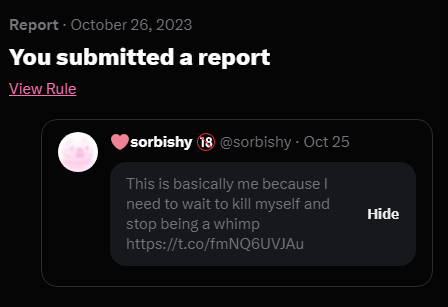 GhostfaceVHS's tweet photo. ⚠️CW⚠️just a heads up, there's a minor posting nsfw art. Don't harass, just block. They posted on the 24th about a callout post that was made on them, admitted they were really 13, and then deleted it all and rebranded as an 18+ acc AGAIN. I know bc I reported their acc before https://t.co/ymocdoGFp0
