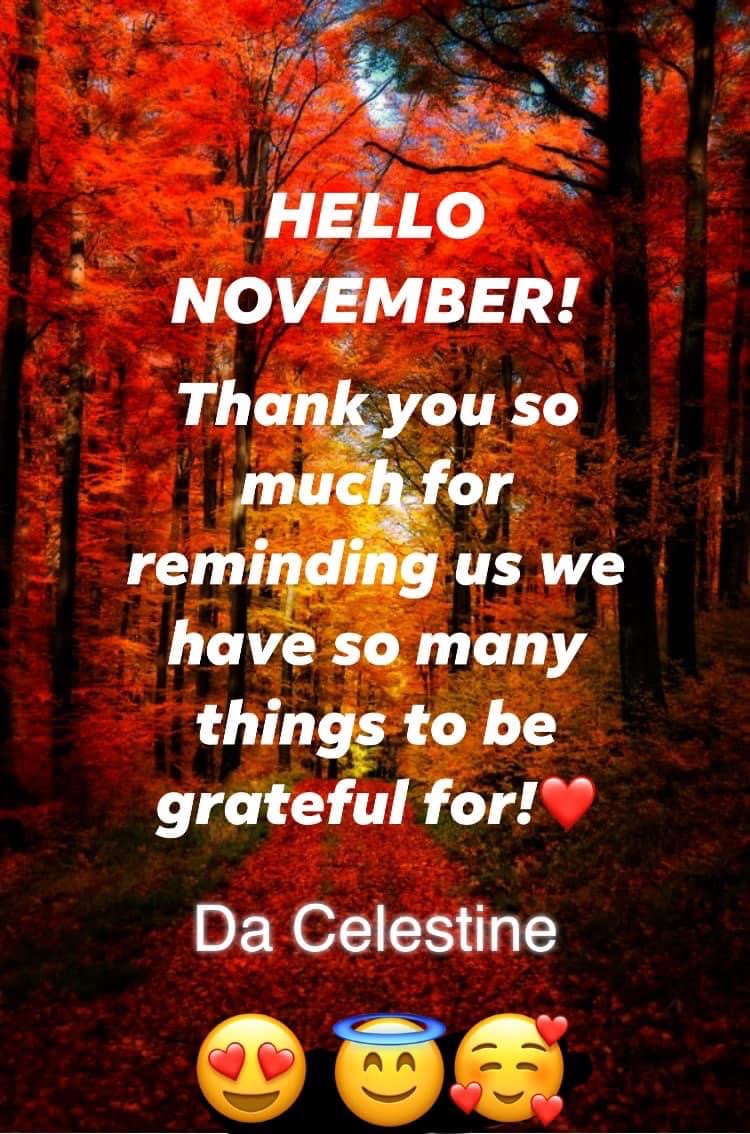 Celestine_DKila's tweet photo. GOOD MORNING EVERYONE!❤️ 

Wishing you all a blessed November! Mercy, peace, and love be yours in abundance.❤️ 

Welcome this month with love and thanksgiving.
❤️🙏❤️🙏❤️🙏 https://t.co/ZRfq4RW2el