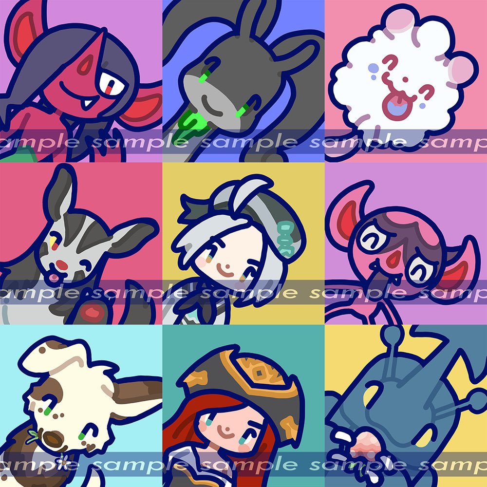 Rosie (in 🇯🇵) on X: more pokemon icons! (pls do not use!) https