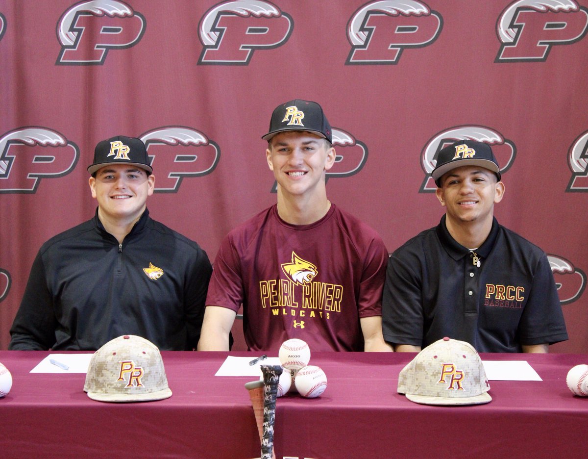 Big day for <a href="/Picayune_BaseB/">Picayune Baseball</a> as <a href="/B_Rob601/">Brady Robertson</a> , <a href="/TannerBusby8/">Tanner Busby</a> and <a href="/TheKylerKing_/">Kyler King</a>  all put pen to paper today with <a href="/PRCC_Baseball/">Pearl River Baseball</a> ⚾️ Wish you all the best in your future careers! #RTR &amp; #RRR 🐾