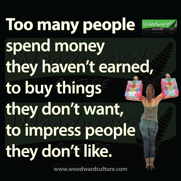 🟣 PRACTICE YOUR ENGLISH 🟣
What do YOU think about this quote?

Too many people spend money they haven’t earned,
to buy things they don’t want,
to impress people they don’t like.

woodwardculture.com/people-spend-m…

#LearnEnglish #SpeakEnglish #EnglishPractice #ESOL