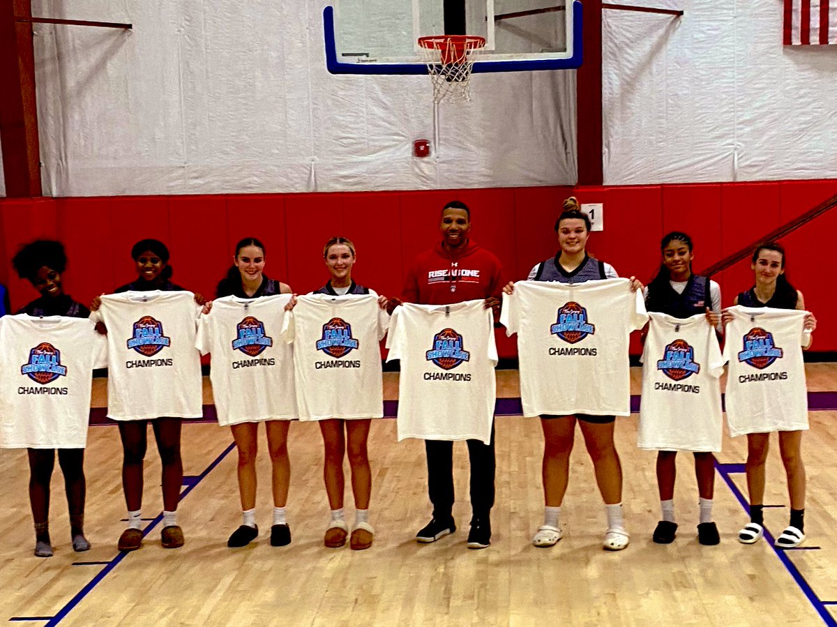 Yep <a href="/RiseasOneAAU/">Rise as One AAU</a> still working hard..great job team <a href="/mcgirlshoops/">Morris Catholic Girls Basketball</a>