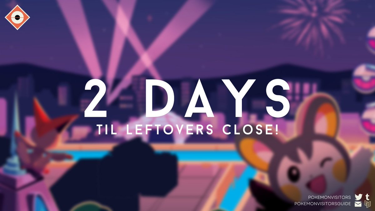 🗺️ LEFTOVER SALES: 2 DAYS LEFT!

Don't miss the Castelia City ferry– grab your tickets and let's go! The Pokemon Visitors Guide Zine is open for leftover sales for just 2 more days!

🧳 Get your Unova travel gear until stock runs out, or after Nov 2nd!

🛒 etsy.com/shop/treefrogl…