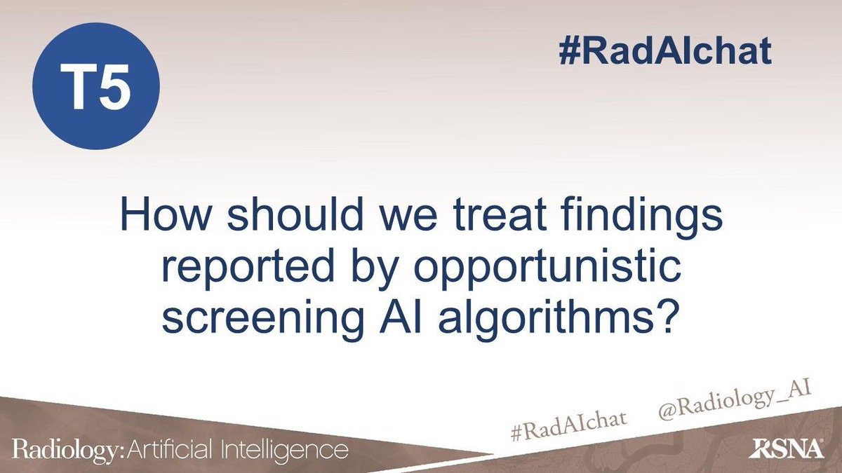 Radiology: Artificial Intelligence tweet media