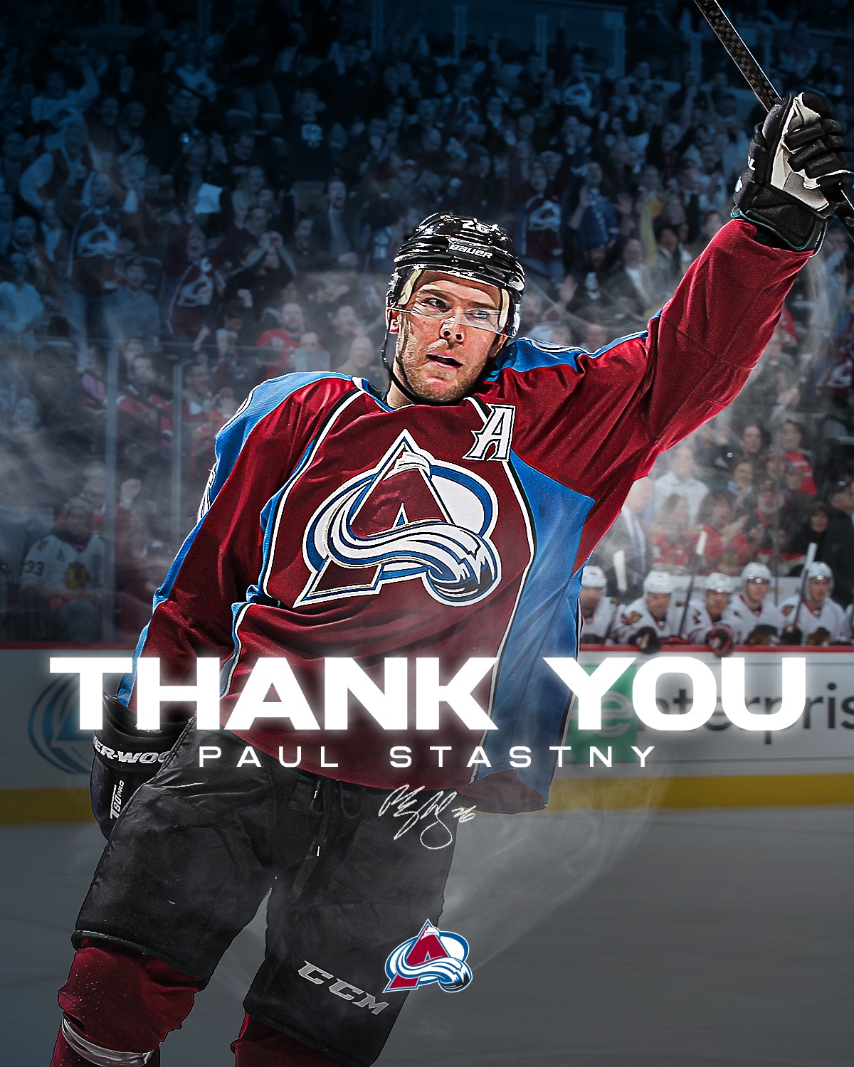 Colorado Avalanche on X 538 games in the Burgundy and Blue. All the best in retirement Paul Stastny GoAvsGo https t QHVIAtf0JM X