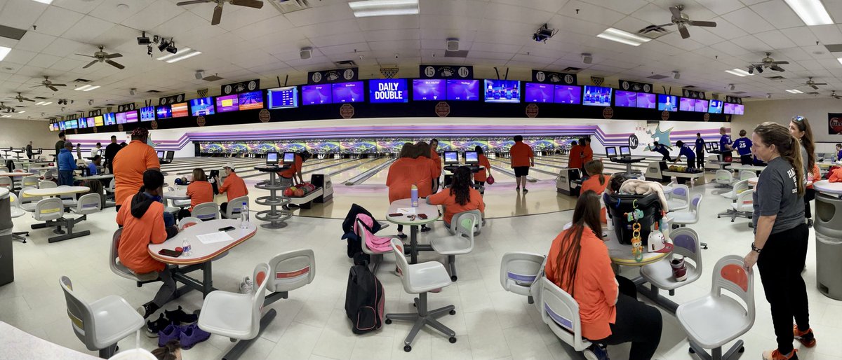 Unified Bowling in action at KC Bowl! Regionals are coming up in a week!