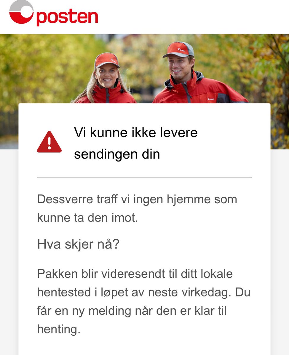 For en ynkelig subb av løgnere, <a href="/postennorge/">Posten Bring AS</a> . Her er vi hjemme, venter i fem timer, står i vinduet og speider, og ingen kommer, og så dette. Svindel og bedrag!