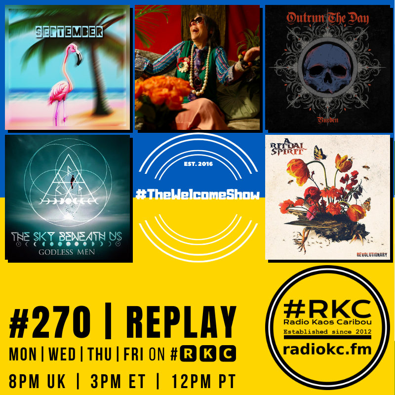 Coming up on #🆁🅺🅲 in #TheWelcomeShow ▂▂▂▂▂▂▂▂▂▂▂▂▂▂ EP #270 │ 2023 #REPLAY ▂▂▂▂▂▂▂▂▂▂▂▂▂▂ Last Tracks by FUTURISM │ @EAM_Band │ Outrun The Day │ The Sky Beneath Us │ @aritualspirit 🆃🆄🅽🅴 📻 radiokc.fm