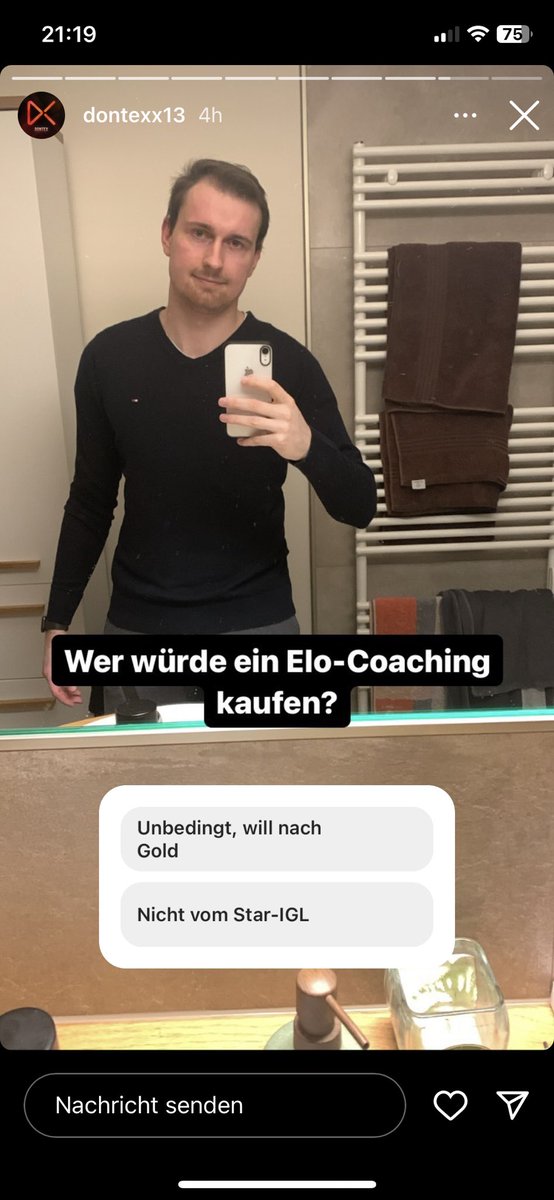 Du brauchst ein Elo Coaching? 

Kein Thema! 

Schreib Ihm auf Insta oder hier auf Twitter! 

Dickes Vouch meinerseits! 

RT = Vouch