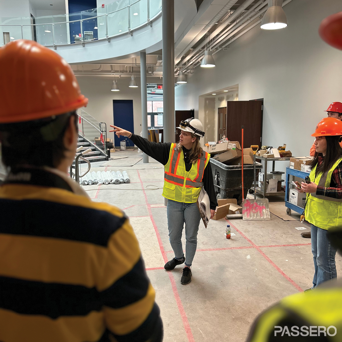 PasseroAssoc's tweet image. Passero's Structural team sharing their expertise with RIT's Department of Civil Engineering Technology Steel Design class.   #PasseroEducation #SiteTourSuccess #EngineeringInAction #RIT #StructuralEngineering #RITCivilEngineering #SteelDesign