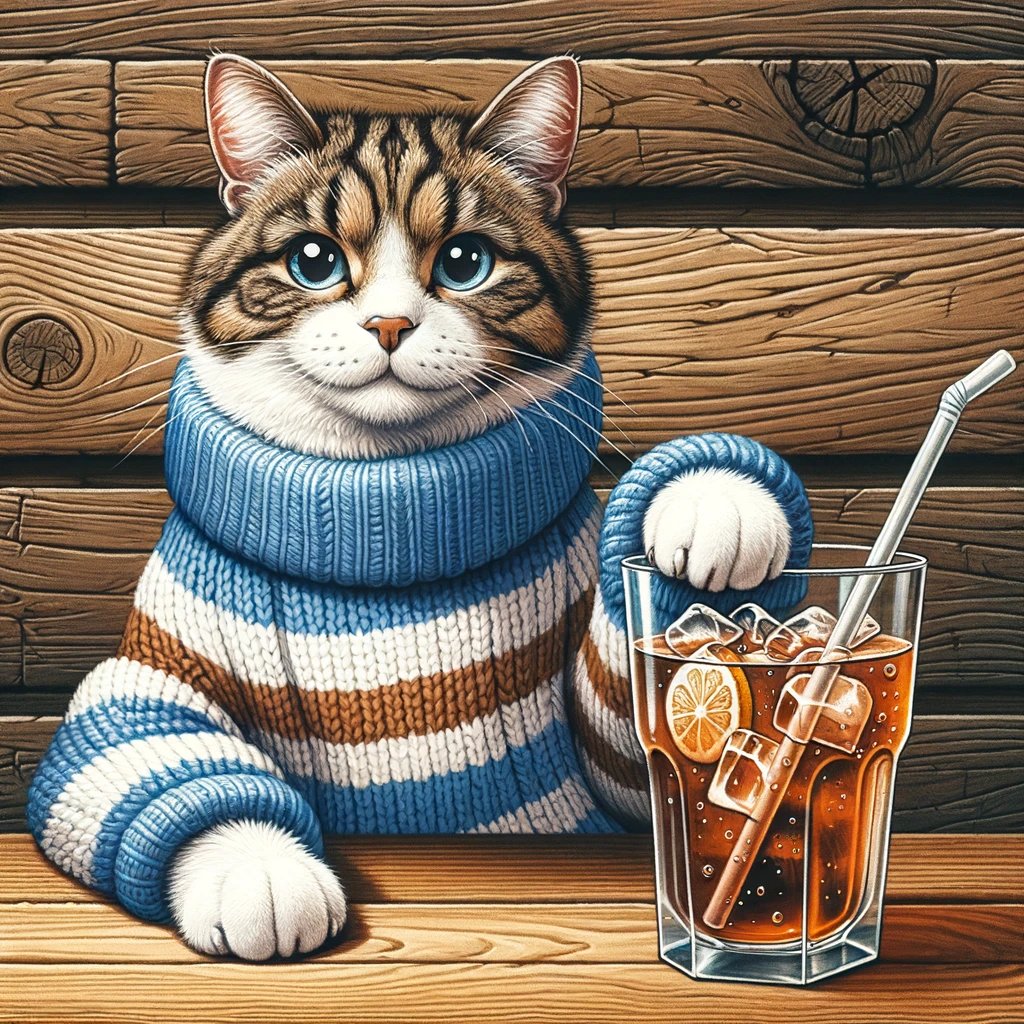 It's getting #cold, better put a #sweater

#cat #sweater #IndieDevs #WinterIsComing #cozyvibes #CatLovers #ColdDays #FelineFashion #cute #pets