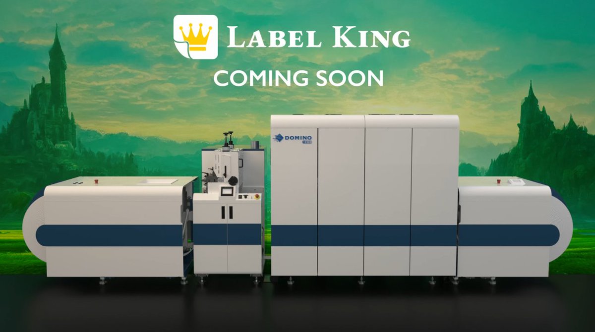Label King & Domino – Video Premiere Coming Soon!

In the meantime enjoy this fun 30-second teaser video 👑: youtu.be/vl26B9RBBvo 

#LabelKing @DominoDigitalNA #dominodigitalprinting #labels #packaging #digitalprinting #flexo #printing #variabledataprinting @TLMI #labelleaders