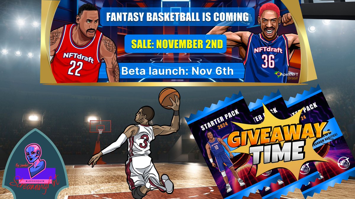 Hello #WAXFam! 🏀🚀

Exciting news! <a href="/ApexNFTBrasil/">Apex NFT Brasil</a>  and <a href="/NFTDRAFT/">NFTdraft</a>  have been working tirelessly on the first-ever <a href="/WAX_io/">WAX</a>  Basketball Game. 

❤️‍🔥It's set to launch on November 6th, but here's a golden opportunity: a limited Drop on November 2nd! ⏰

🔥 Save 10% on your Pack with