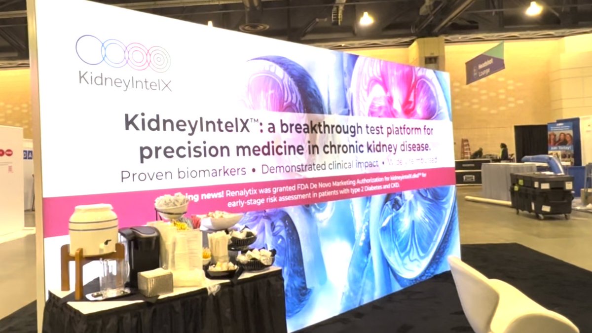 STILL UNDER CONSTRUCTION: Renalytix Booth #617 is still under construction, but we couldn't wait to give a little sneak peek. See you there.