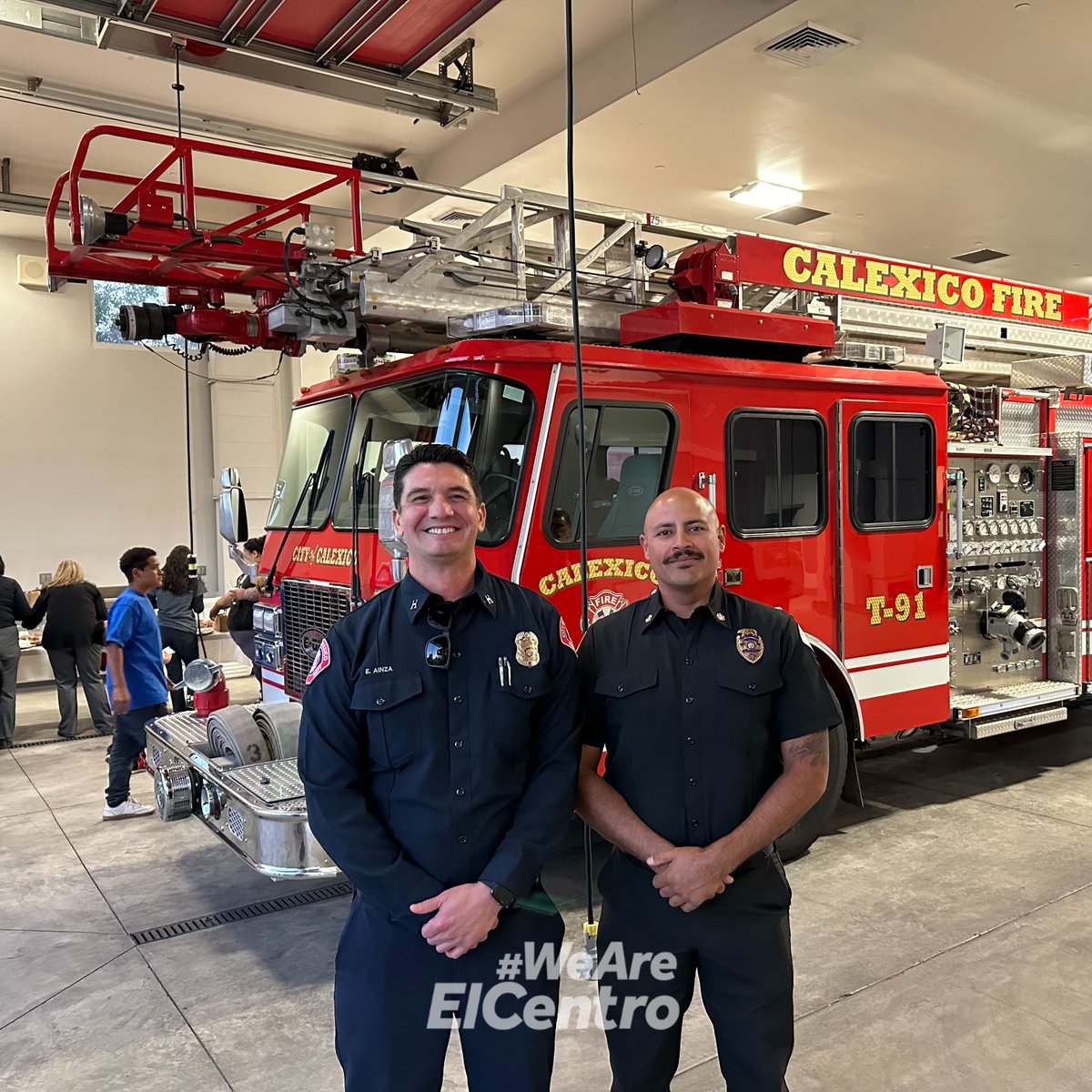 Congratulations to the City of Calexico Fire Department for your Station 1 Grand Opening recently. It's a beautiful station your community should be proud of. #WeAreElCentro