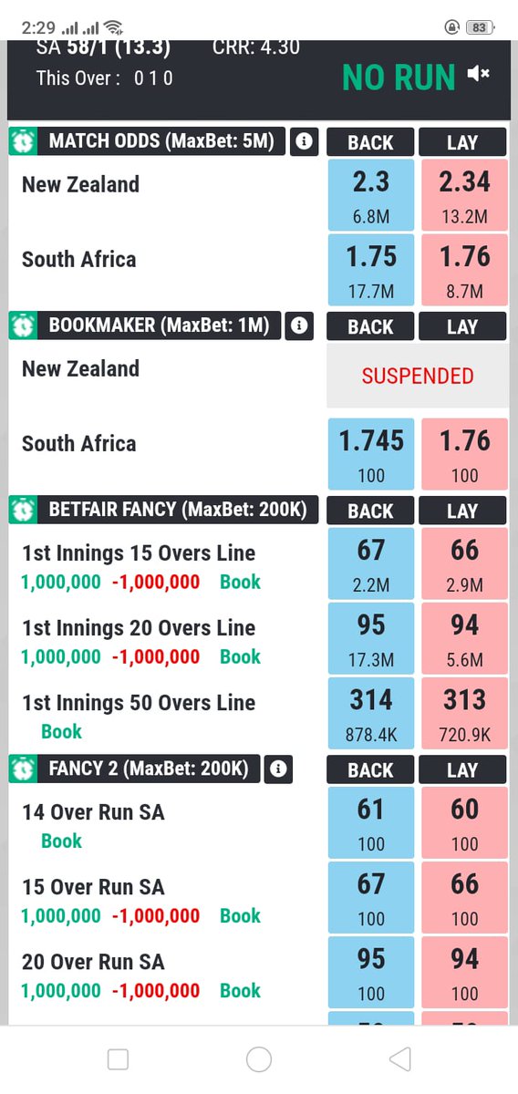 Betproexch7's tweet image. 0326-1129118 (whatsapp)
Get your ID today from 2000 deposit only
Betpro Brings you to #Exciting games like #Cricket #Football #Greyhound #HorseRacing #Tennis &amp;amp; #casino #BBL #wbbl #Online #betting #PakistanCup #SAvsNZ