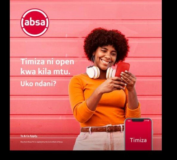 shiriebooliver's tweet photo. Saving 4 ur future is easy with Timiza by @AbsaKenya  with interest rates of 9% p.a. save at least KSH 100 daily, weekly, monthly, while earning interest. Ukihit ur goal, the money is in ur account within 24 hours.Get the Timiza app: https://t.co/ymuIjBrDNR #JiwezesheNaTimiza https://t.co/cvFhr97Jng