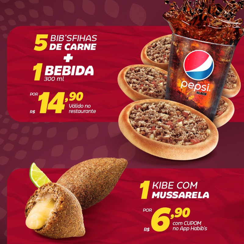 habibsoficial's tweet photo. Tem promo para todos os gostos e todos os momentos! No app do Habib's, você encontra essas e muitas outras ofertas deliciosas para aproveitar! #ChamaTodoMundo e #VaiDeHabibs!