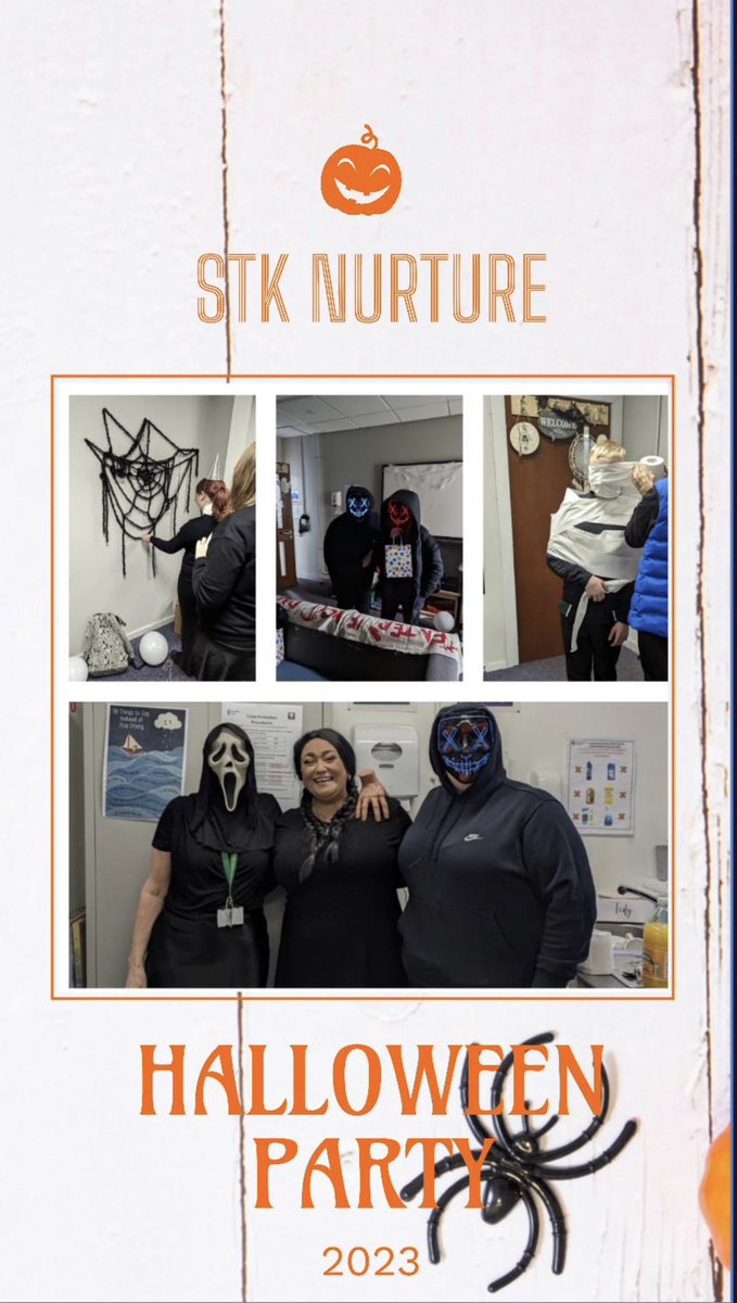 MissQuigley12's tweet photo. We had a spooktacular #Nurture Halloween party! Thank you to Mrs Allan for organising everything for all of our Nurture groups and our Multistudy pupils. We had a fantastic time and loved our goody bags! What a treat!🎃 👻 https://t.co/3149a8MIyv