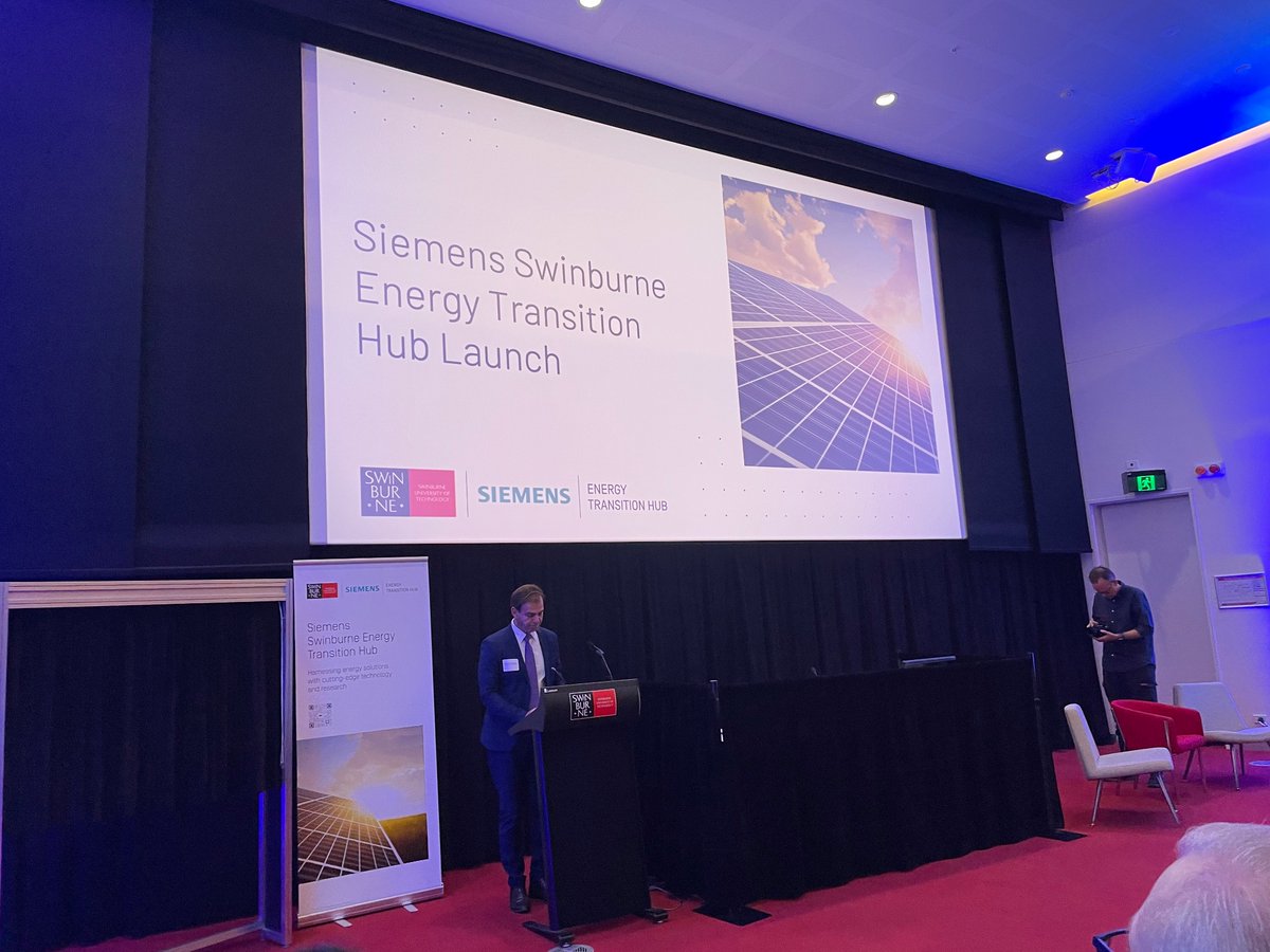 integrasysaus's tweet photo. Integra was delighted to be present for the launch of the Siemens @Swinburne  Energy Transition Hub, officially opened by the Hon Lily D’ambrosio MP. Integra is proud to have donated an Integra K4.0 to help facilitate the digitisation &amp; circular pathways in this facility. https://t.co/dE1Dikn5PN