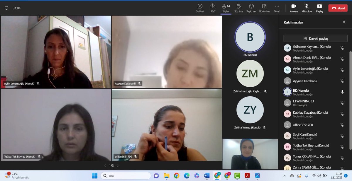📌Mersin #eTwinning İlçe temsilcilerimizle süreç değerlendirme toplantısı gerçekleştirildi.✅ 

<a href="/tcmeb/">Millî Eğitim Bakanlığı</a> <a href="/Yusuf__Tekin/">Yusuf Tekin</a> <a href="/mebyegitek/">Yenilik ve Eğitim Teknolojileri Genel Müdürlüğü</a> <a href="/ahpehlivan53/">Ali Hamza Pehlivan</a> <a href="/fazilet_durmus/">Fazilet Öğretmen 🇹🇷</a> <a href="/MersinMEM/">Mersin İl Millî Eğitim Müdürlüğü</a> <a href="/MersinMEMArGe/">Mersin MEM ArGe</a> <a href="/tretwinning/">eTwinning Türkiye</a>