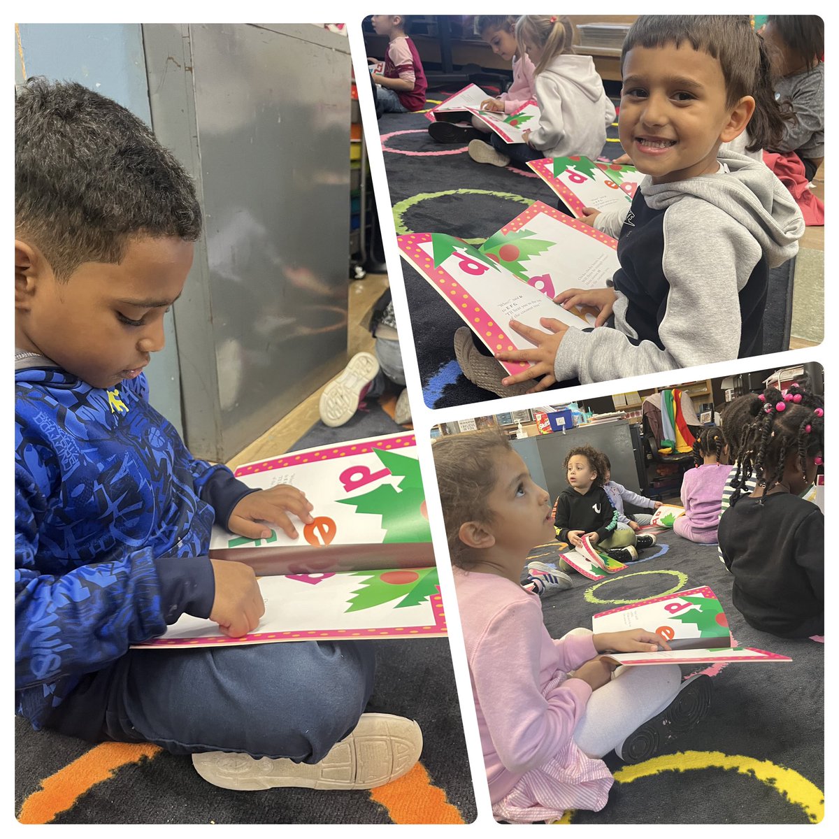 These kindergarteners are digging a little deeper into <a href="/WitWisdomELA/">Wit & Wisdom English</a> learning about our five senses by reading one of my favorite books #ChickaChickaBoomBoom  <a href="/GreatMindsEd/">Great Minds</a>