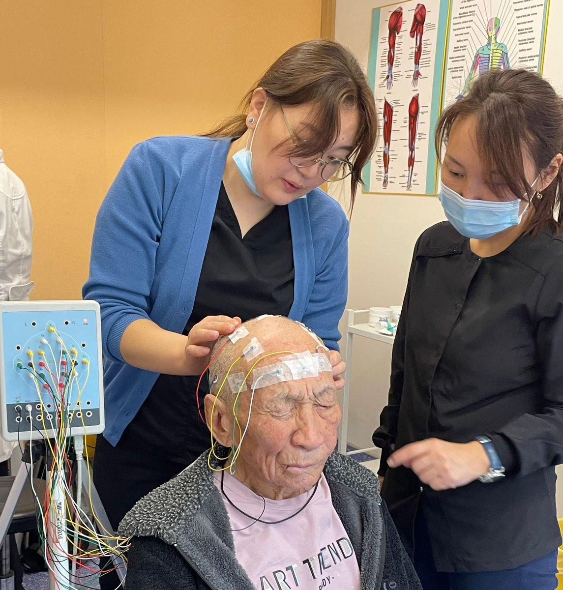 TeleEEG's tweet photo. Outreach in Mongolia - @TeleEEG epilepsy diagnosis charity for under-resourced countries worldwide, our latest clinic in Ulaanbaatar and the outreach service it supports.
https://t.co/lvGU3ROTEa @FionaBlyth @DarlRotary @RotaryGBI @Rotary #epilepsy #Mongolia #neurotech https://t.co/4dRgcBkCGZ