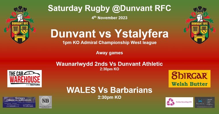 Dunvant Rugby Club tweet media
