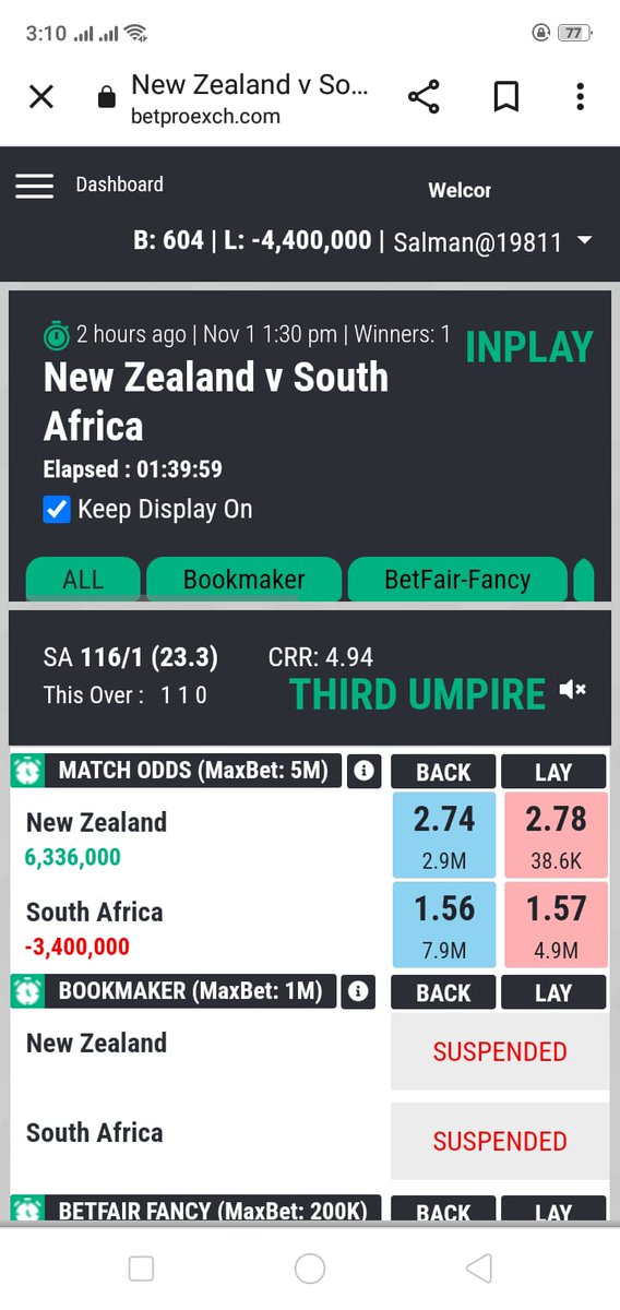 Betproexch7's tweet image. 0326-1129118 (whatsapp)
Get your ID today from 2000 deposit only
Betpro Brings you to #Exciting games like #Cricket #Football #Greyhound #HorseRacing #Tennis &amp;amp; #casino #BBL #wbbl #Online #betting #PakistanCup #NZvSA #Palestine