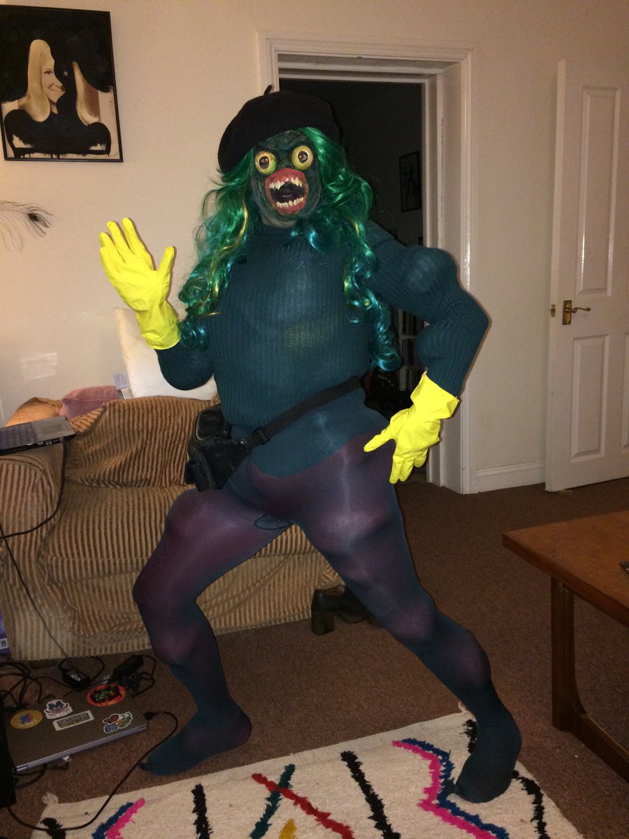 lemkess's tweet photo. Did two costumes this year. Number 1: Lumpy
#halloween #halloweencostume #lumpy https://t.co/MnLduvnODt