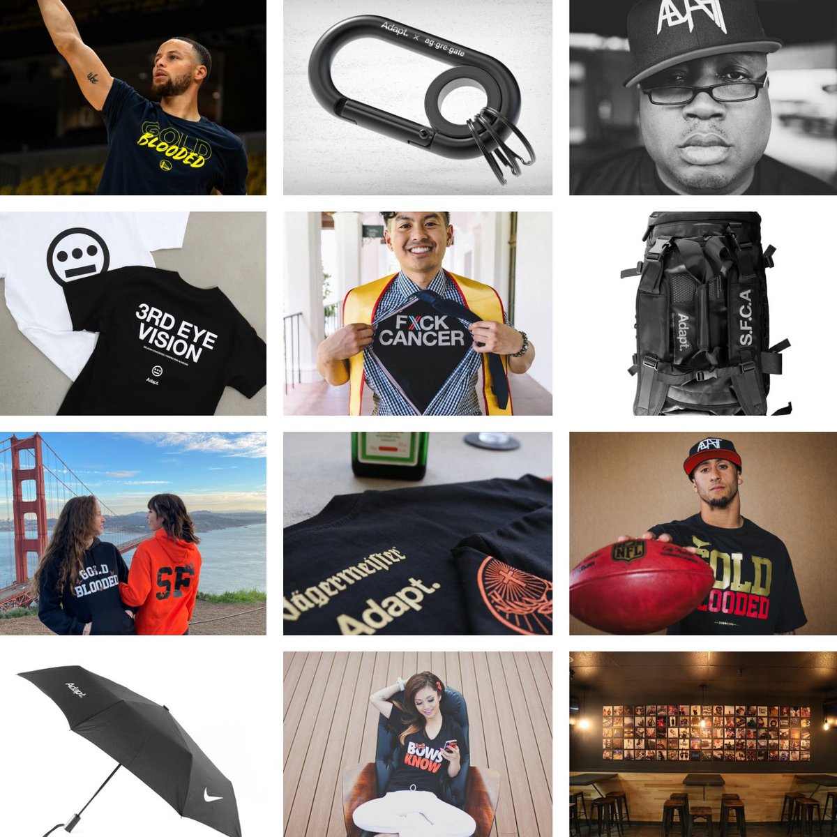 Adapt's tweet image. In partnership with Google Registry we are proud to launch the adapt.ing domain, a hub for the creative pursuits of the Adapt brand and its founder. Stay tuned for future updates as well as the relaunch of the Adapt Podcast.

#googleregistrypartner #goldblooded