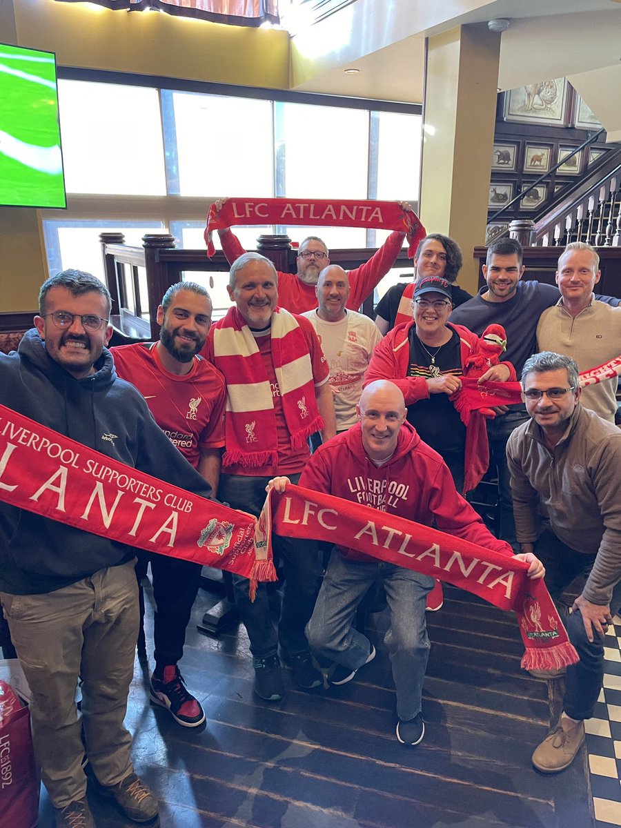 OLSCAtlanta's tweet photo. The inside cause it’s cold Atlanta Reds #HTPhoto
#BOULIV #LFC #OLSC #Atlanta #ATL @thecarabaocup #COYR #YNWA https://t.co/0SF1u5IDtS