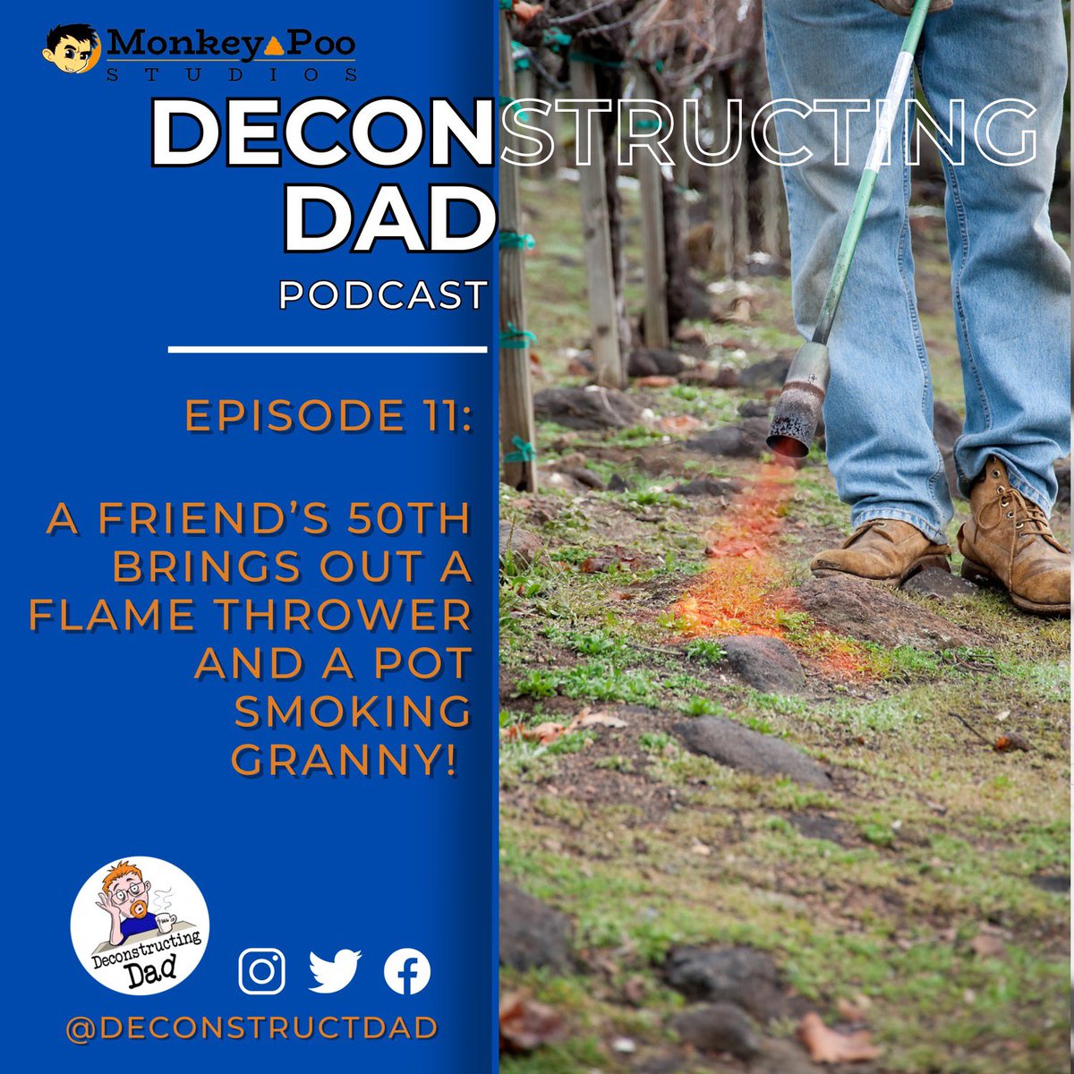 DeconstructDad's tweet image. New episode launching tonight!!! 

New episodes all month long!