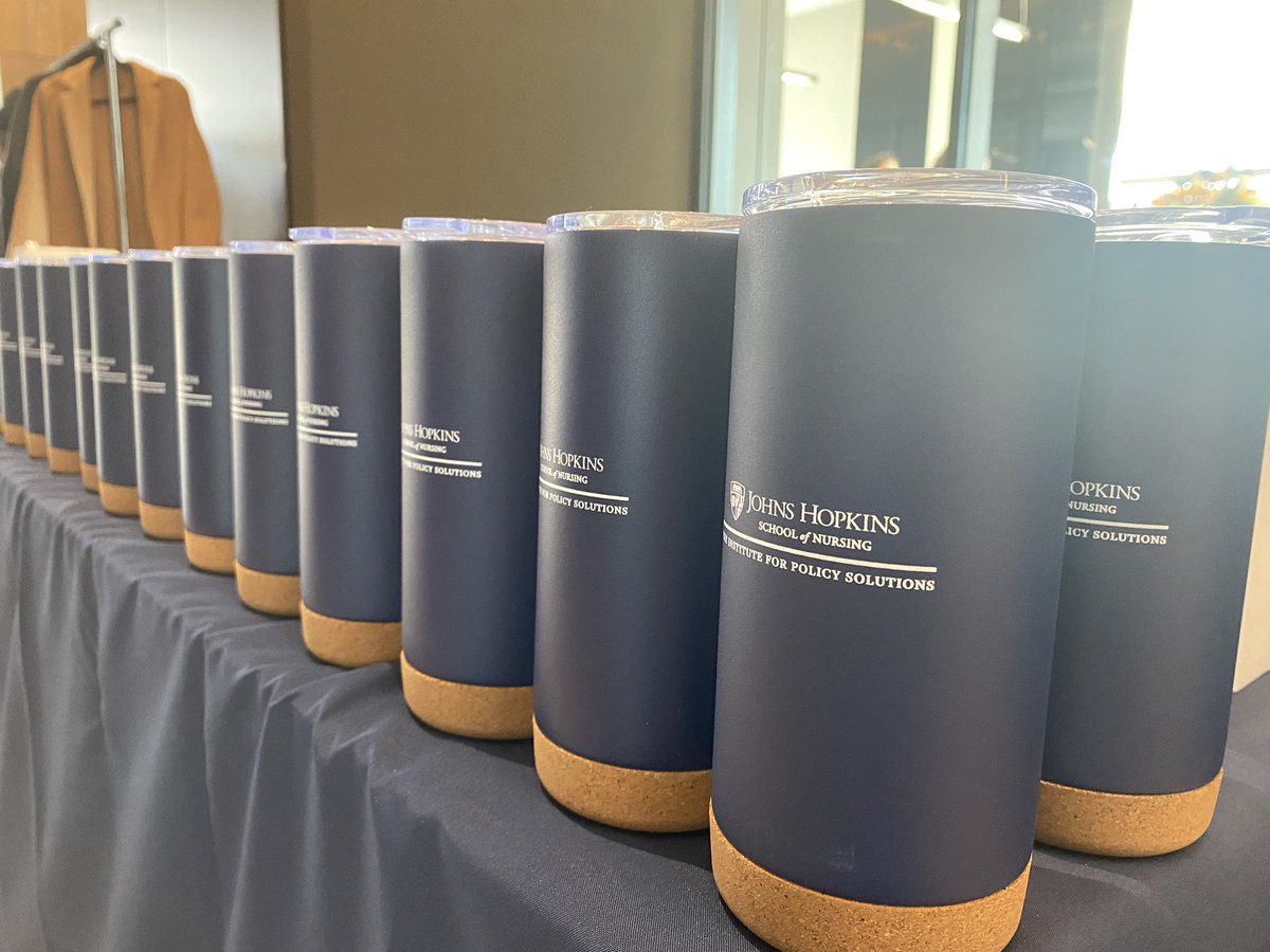 The Institute for Policy Solutions at the Johns Hopkins School of Nursing is officially open, and it’s time to celebrate! #JHSON #NursesInPolicy